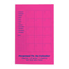 Perpetual To-Go Calendar - Undated: Flo Pink