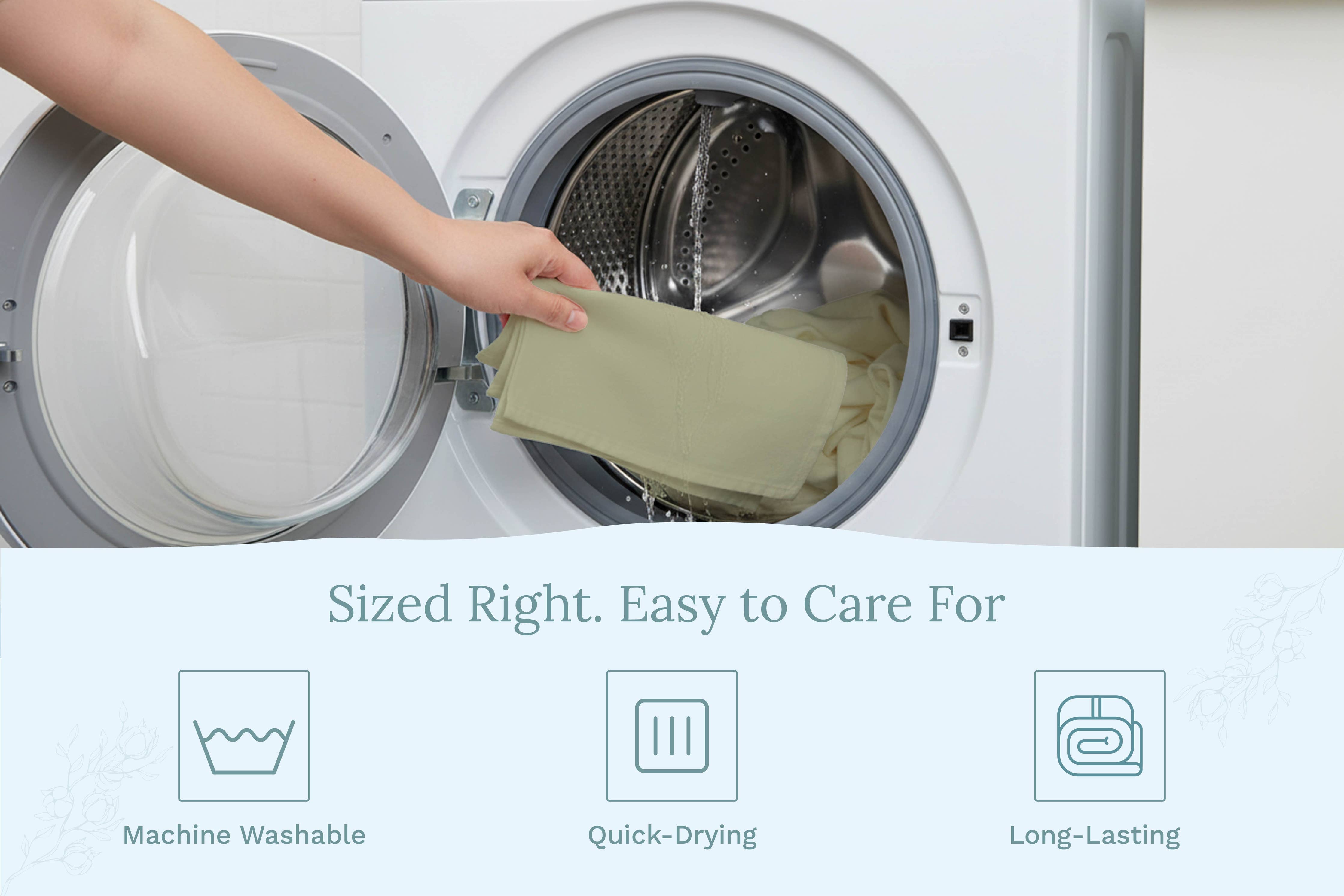 Natural Cotton Flour Sack Towels for Kitchen and Baking