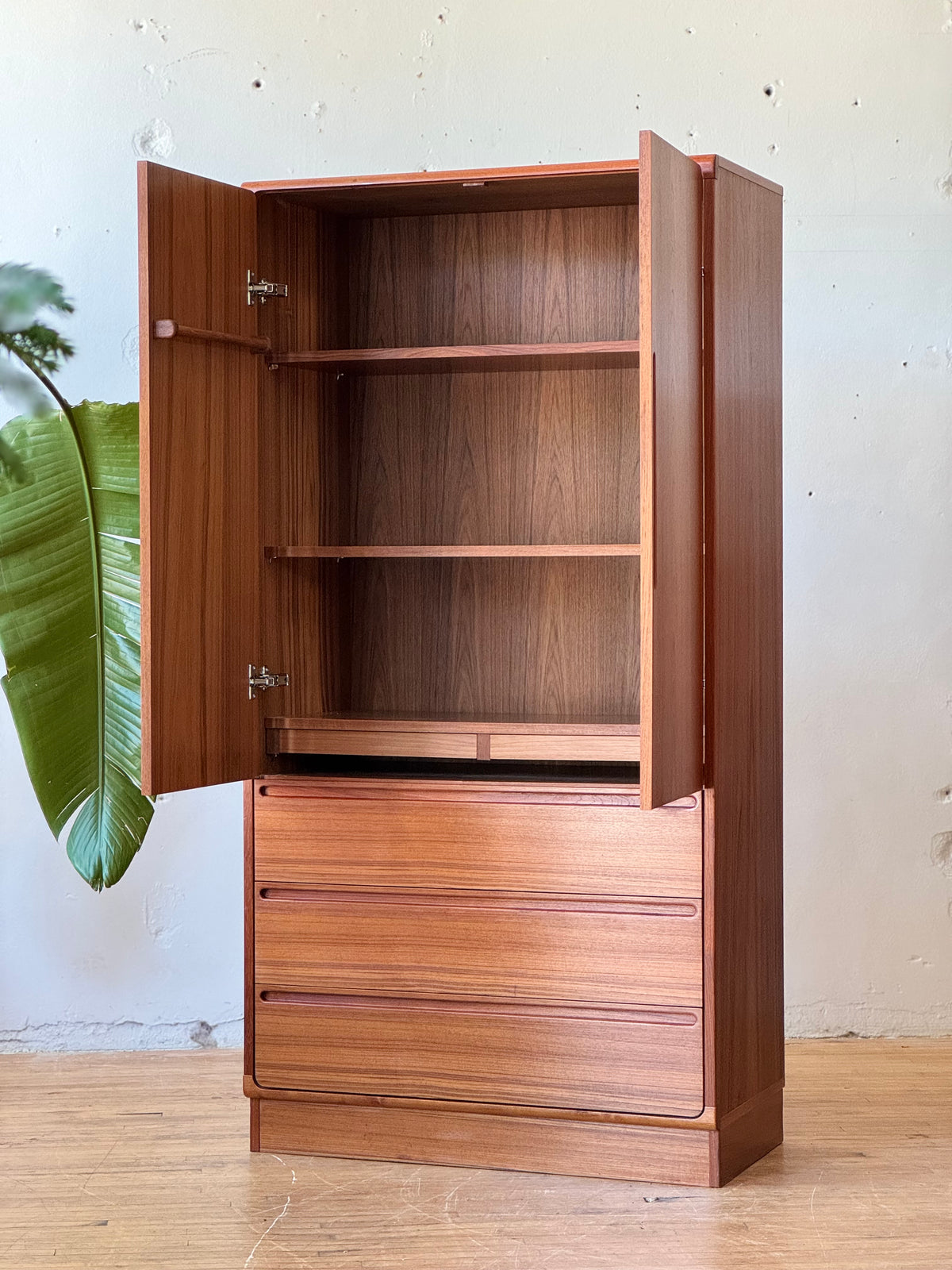 Danish Gentlemen’s Chest | Wardrobe in Teak