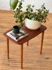 Danish Side Table In Teak And Beech #001