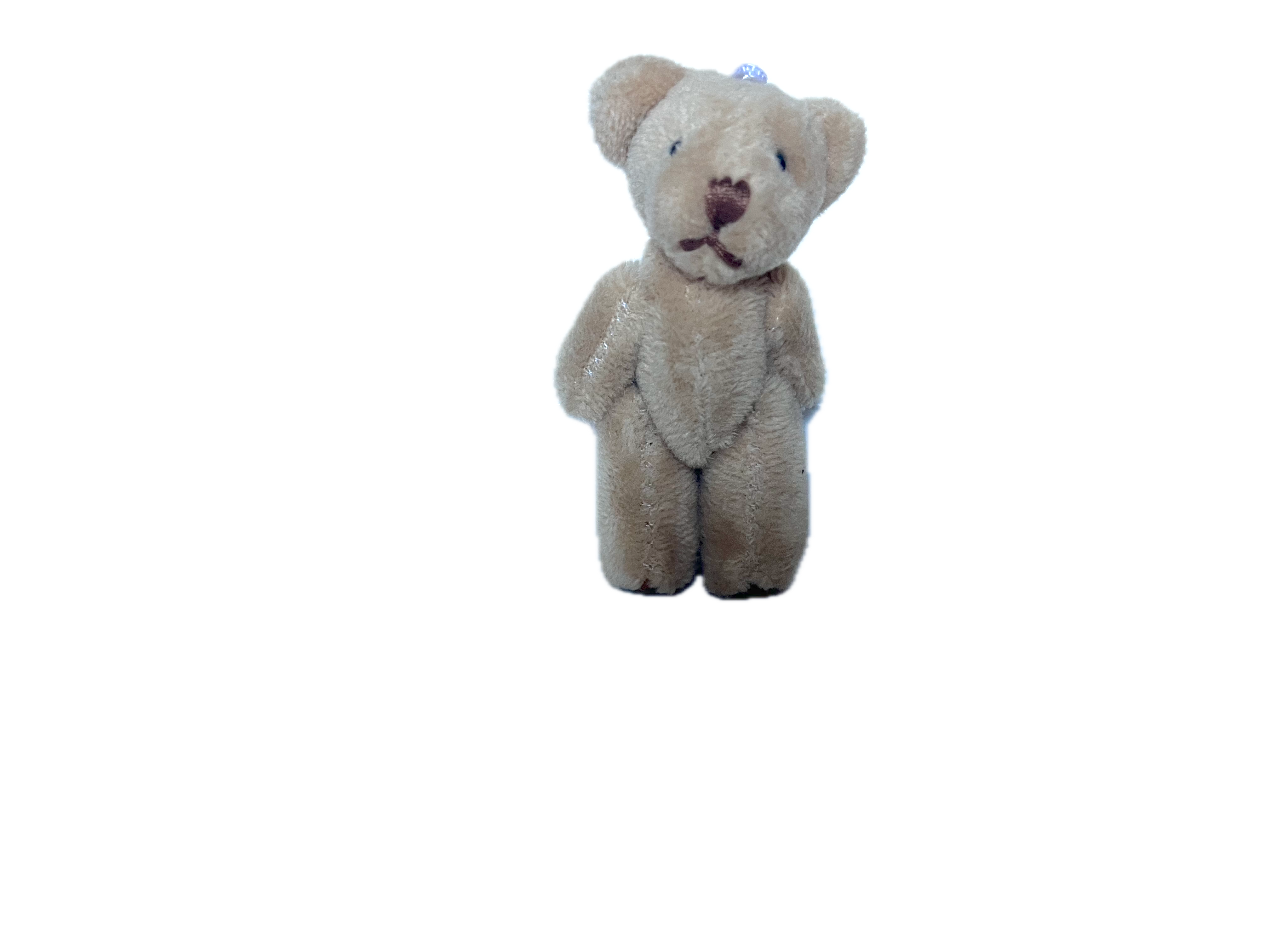 Mini Plush Light Brown Bear