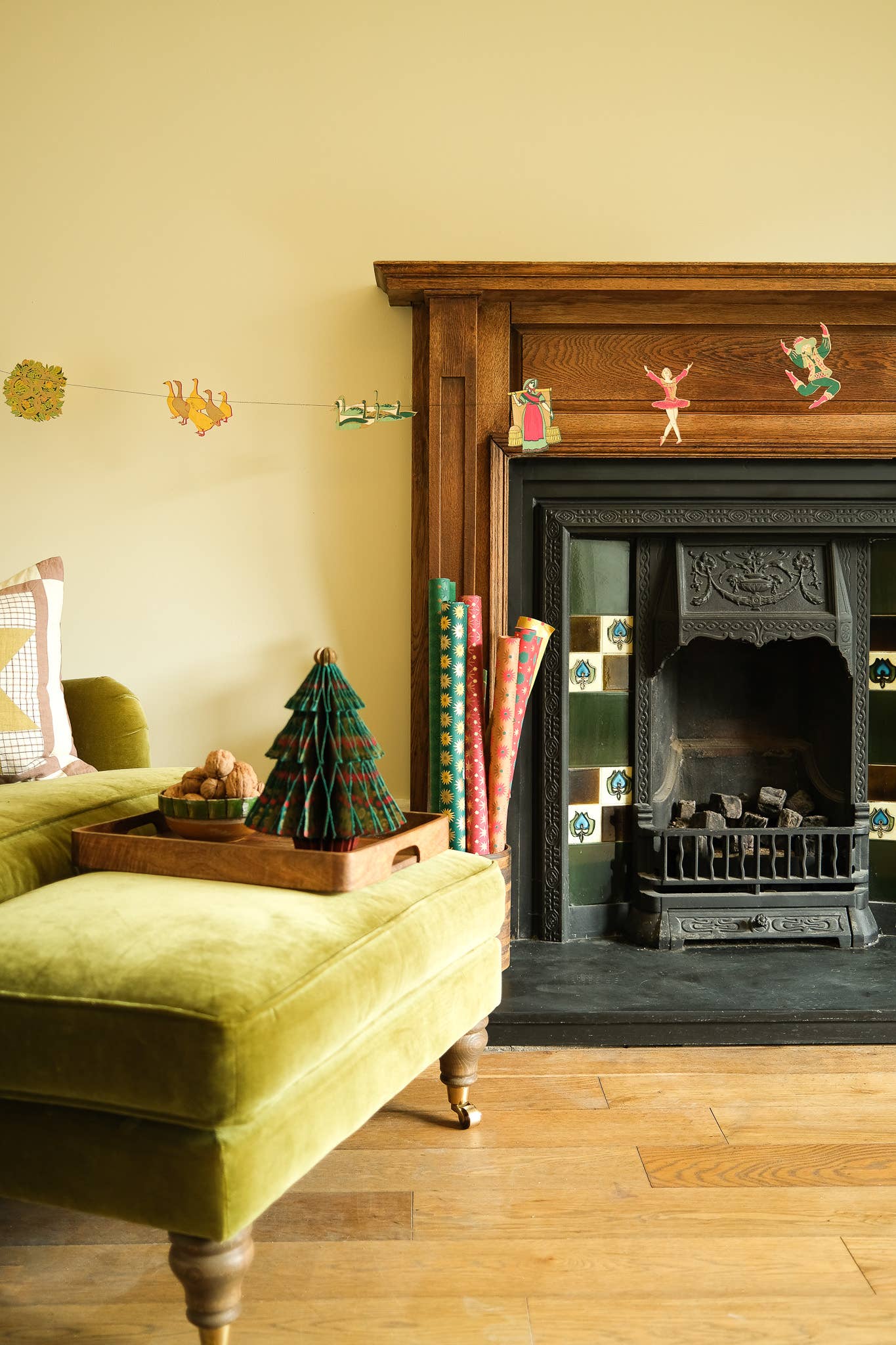 12 Days of Christmas Sewn Garland