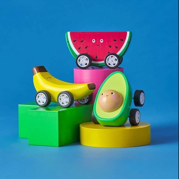 Fruit Pullback Cars