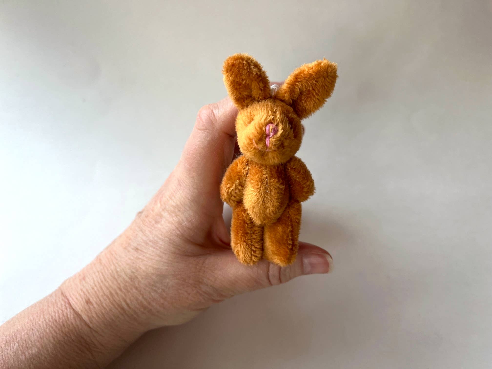 Mini Plush Bunny Rabbit Ginger