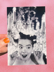 Bjork Postcard
