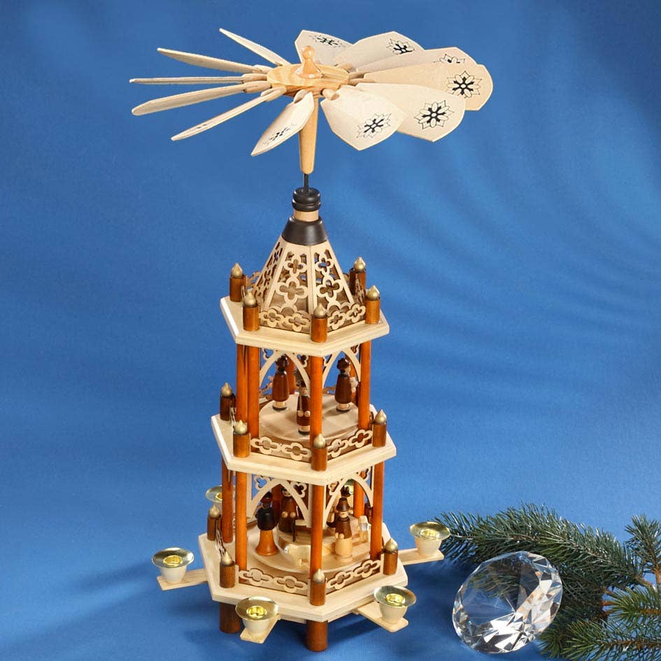 Christmas Pyramid 2-tier