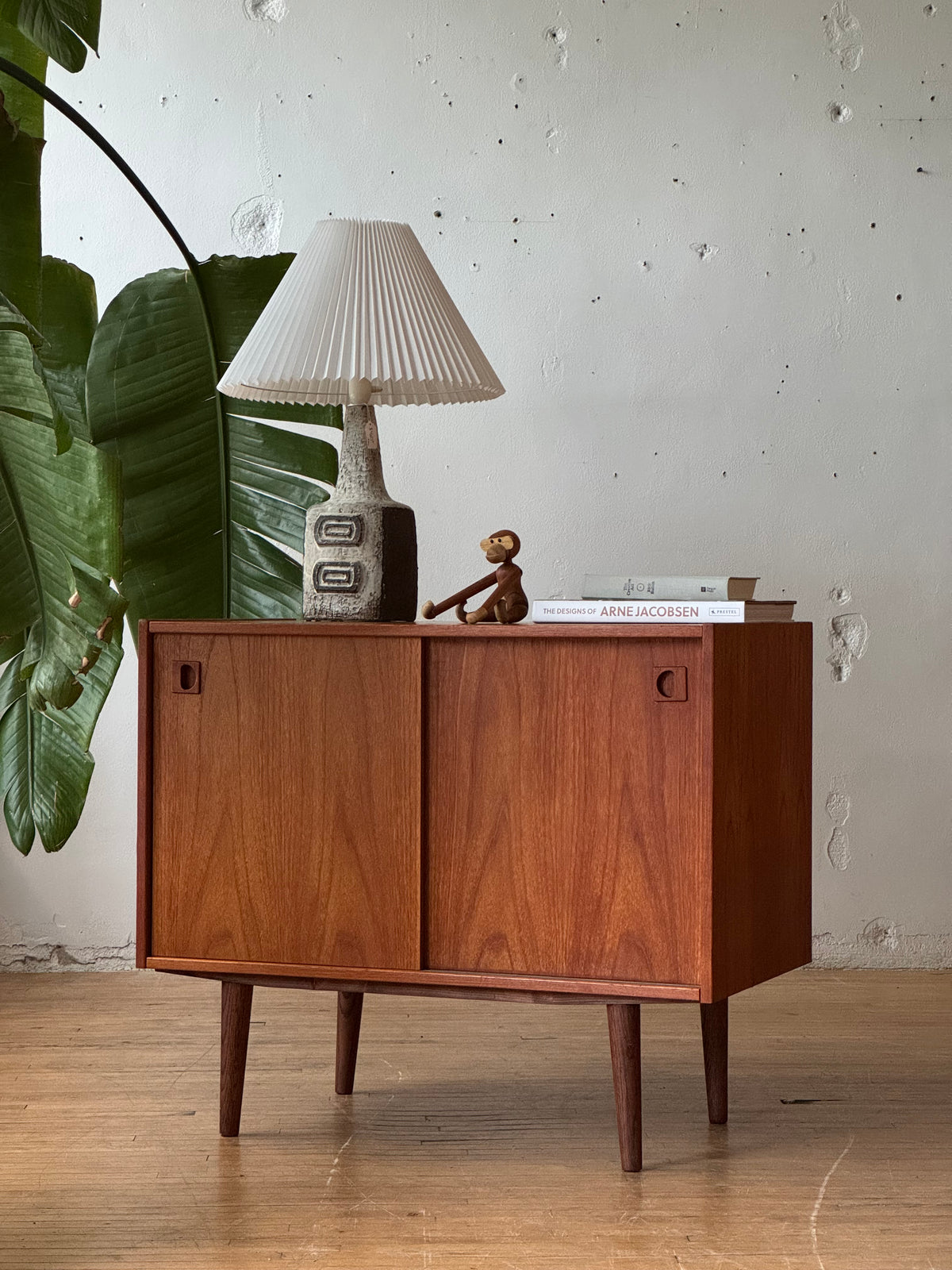 Petite Danish Cabinet  / Sideboard in Teak #3279