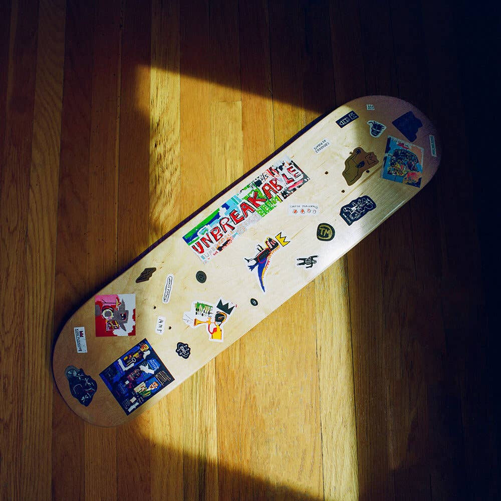 Unbreakable by Basquiat Sticker