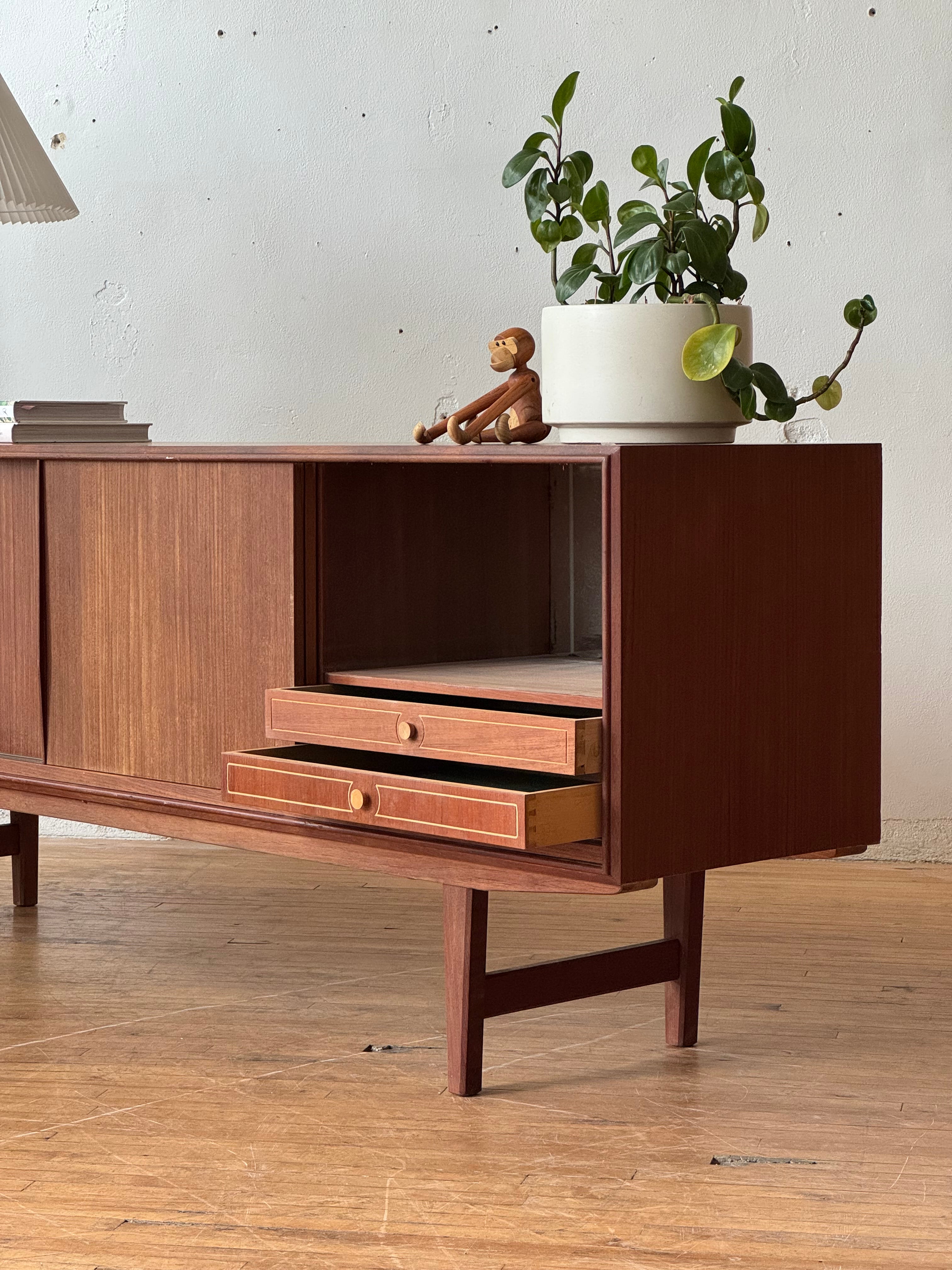 Teak  Sideboard By E.W. Bach #3617