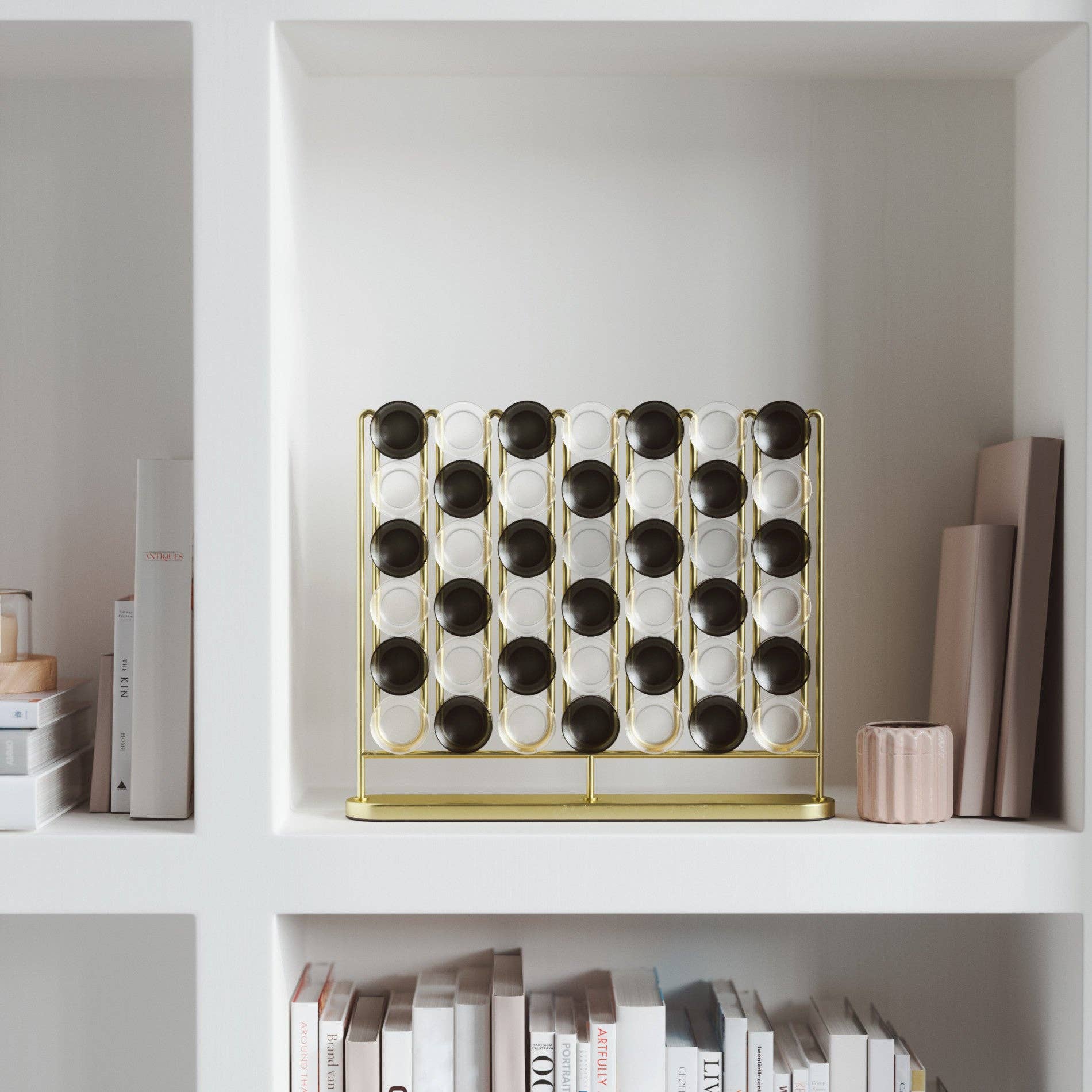 Connect 4 Game Stax 4 in a Row Home Decor Display