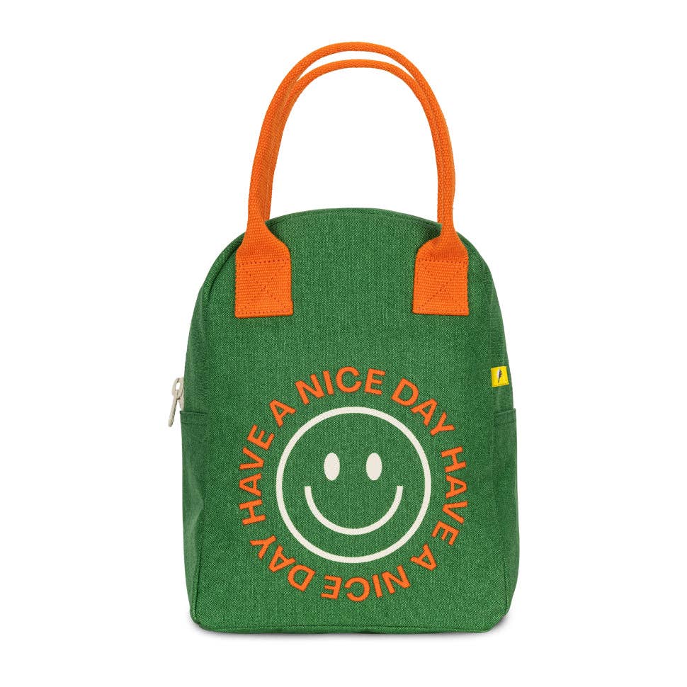 Have a Nice Day Zipper Zipper Lunch Bag