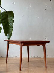 Danish Teak Draw Leaf Dining Table #2707