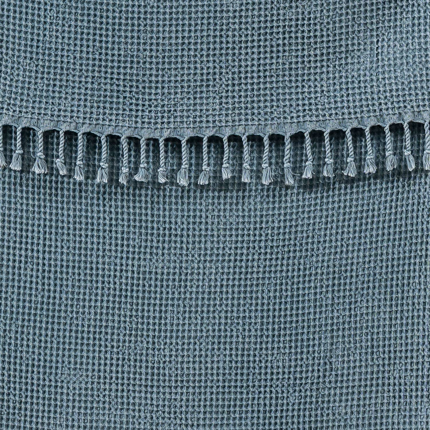 Stonewashed Waffle Beach Towel Turkish Hamam Fouta Vintage