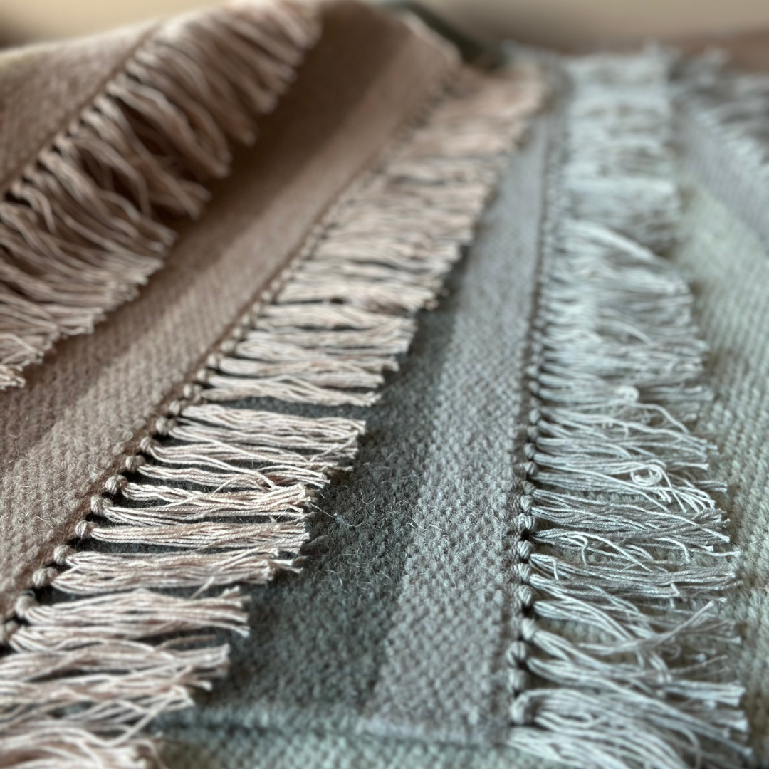 Kelim Rug | Solid Olive