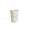 Rainbow Falls Enamelware 8 oz Small Tumbler: White