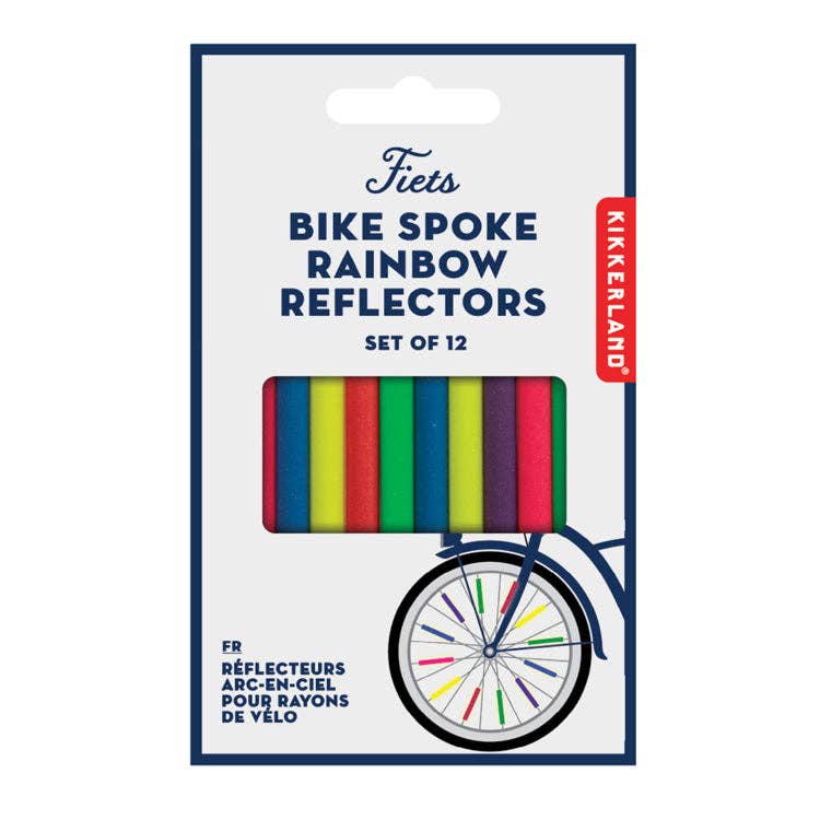 Bike Spoke Rainbow Reflectors