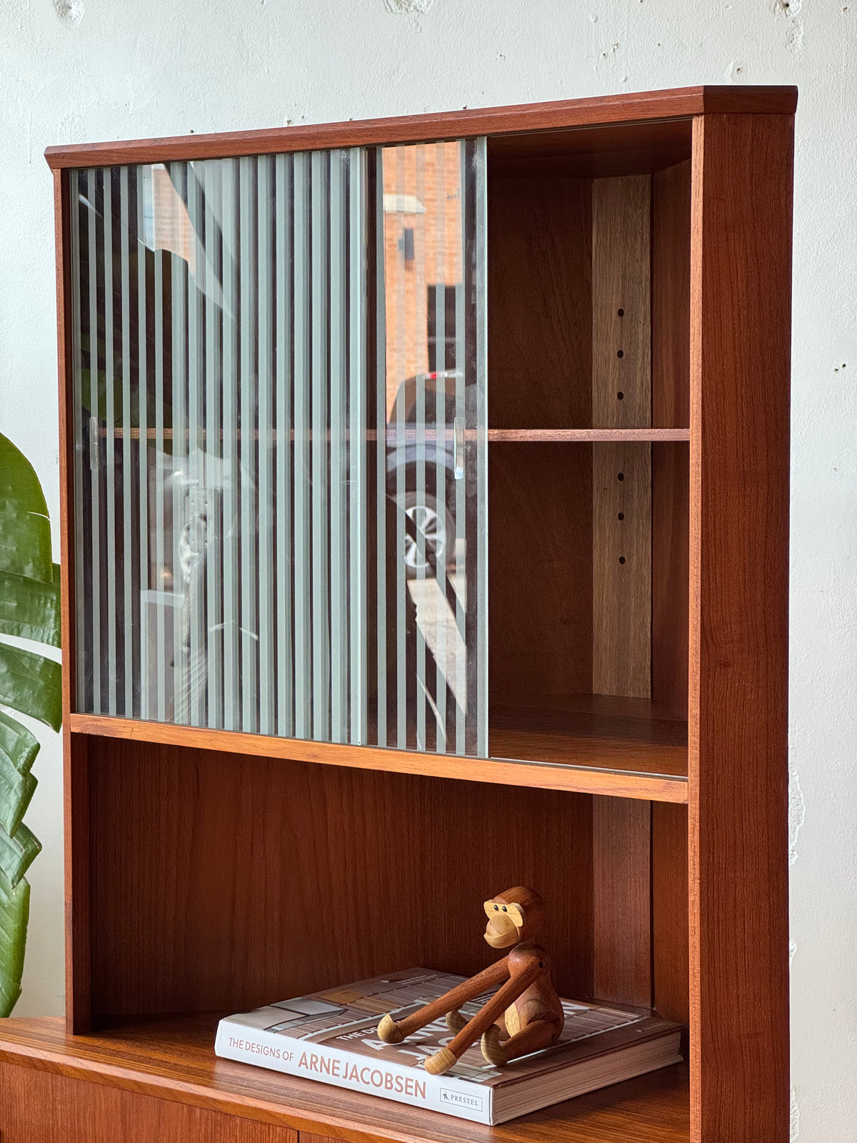 Danish Teak Corner Cabinet #3601