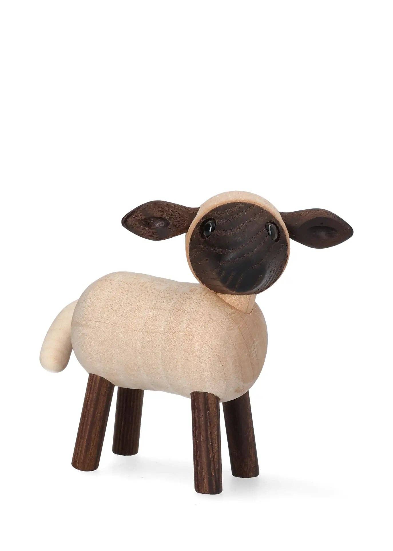 "Will" Wooden Sheep Figurine