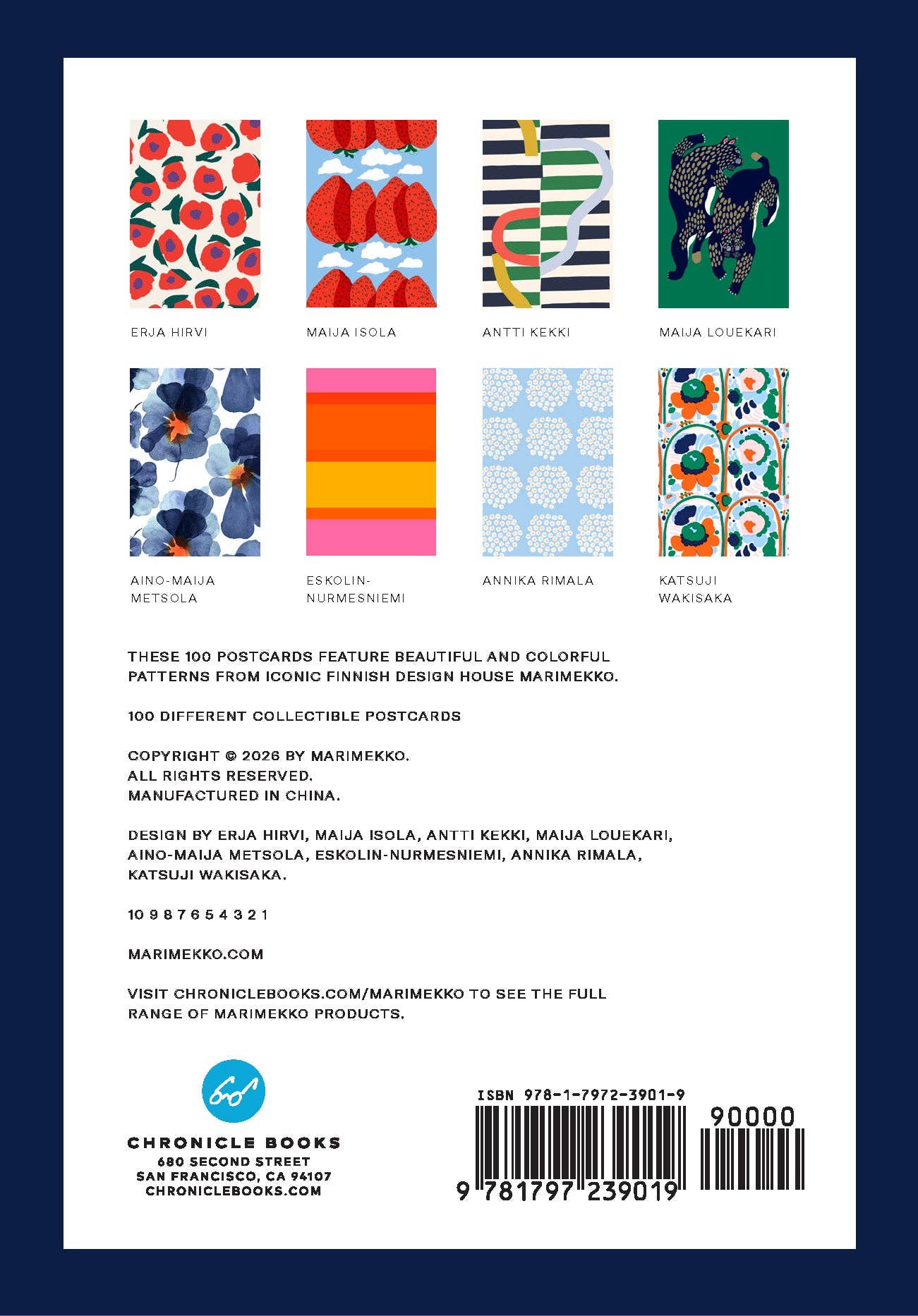 Art of Marimekko Postcard Set