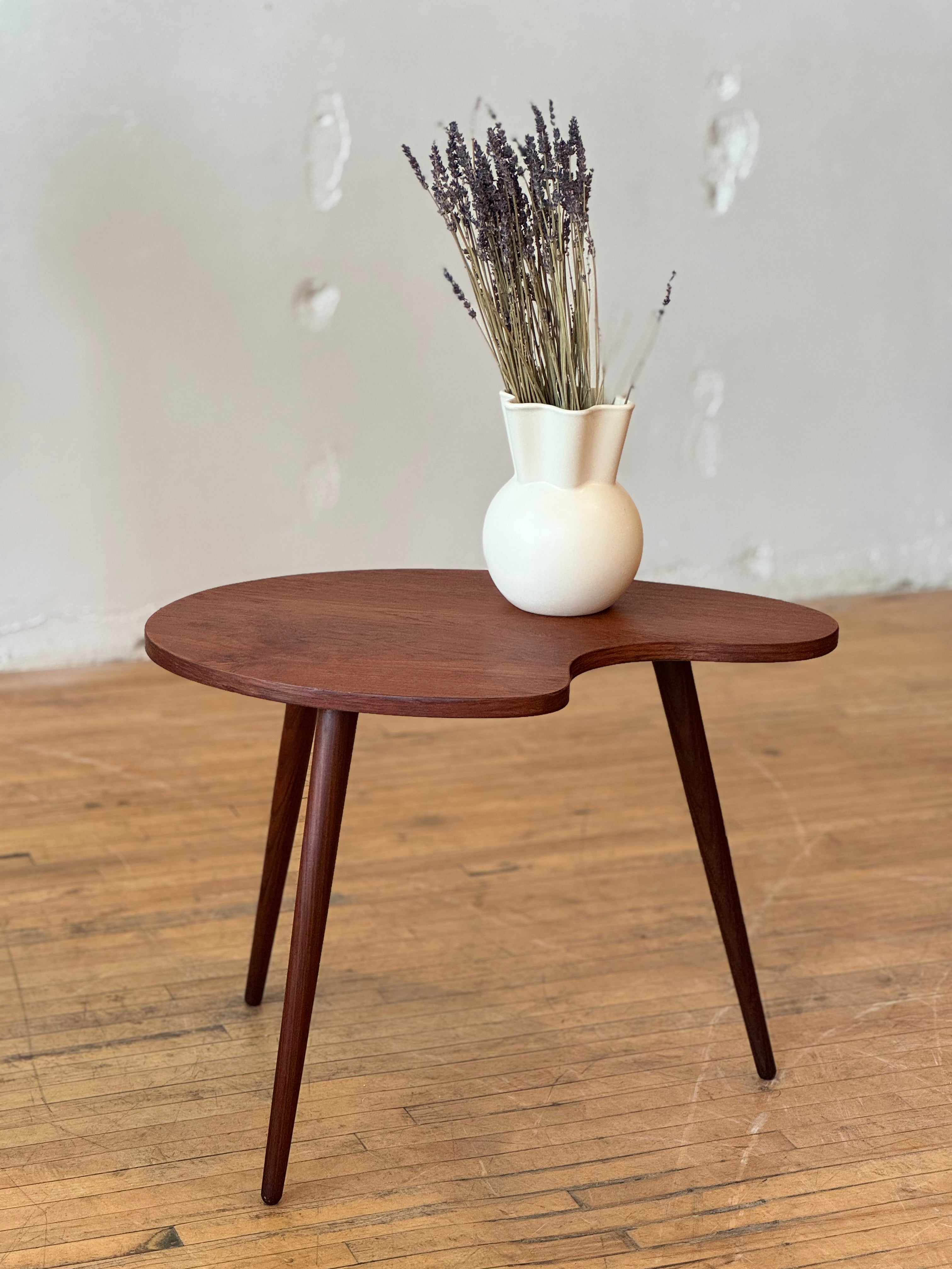 Danish Side Table in Teak #3443