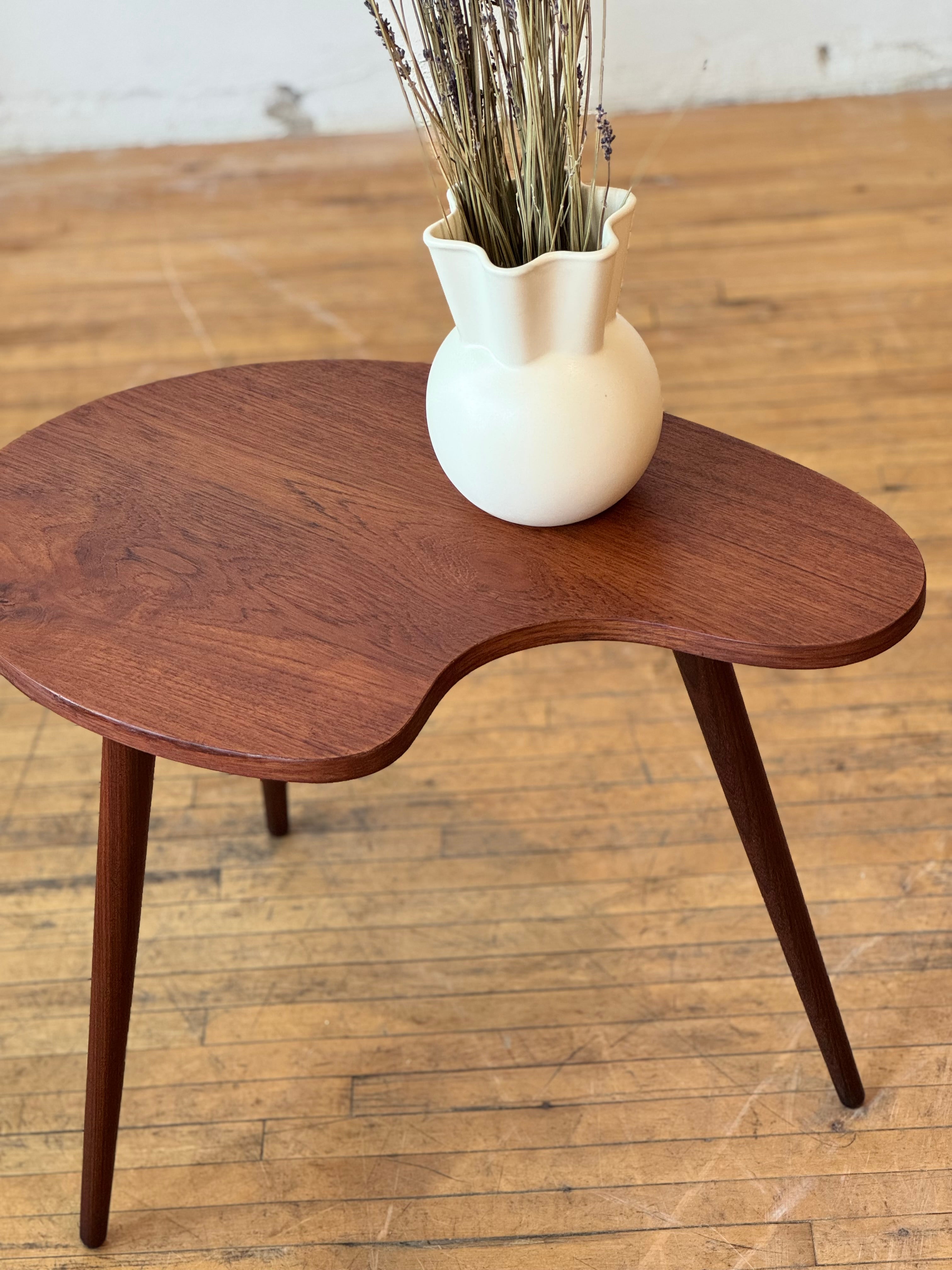 Danish Side Table in Teak #3443