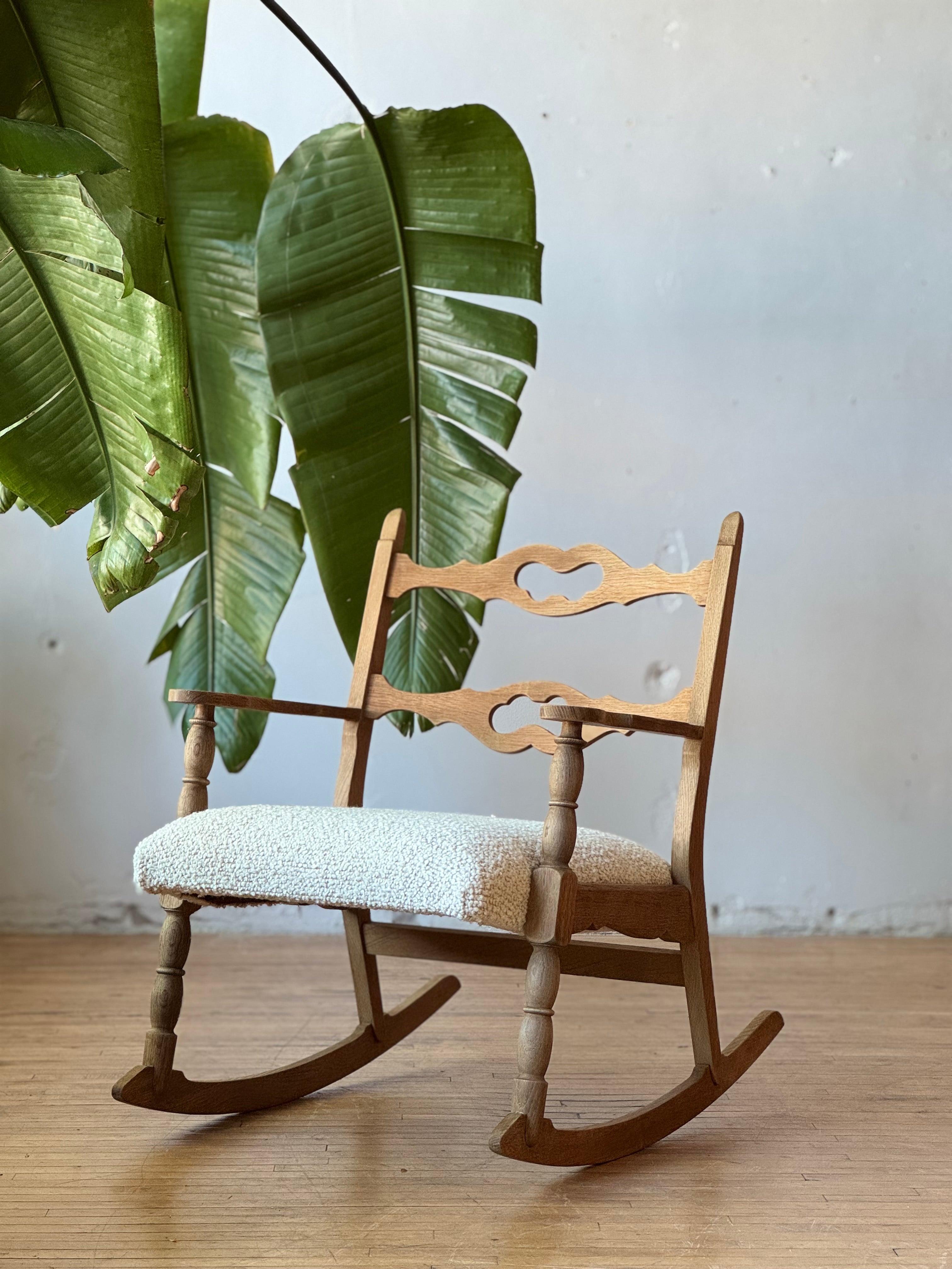 Danish Rocking Chair in Oak