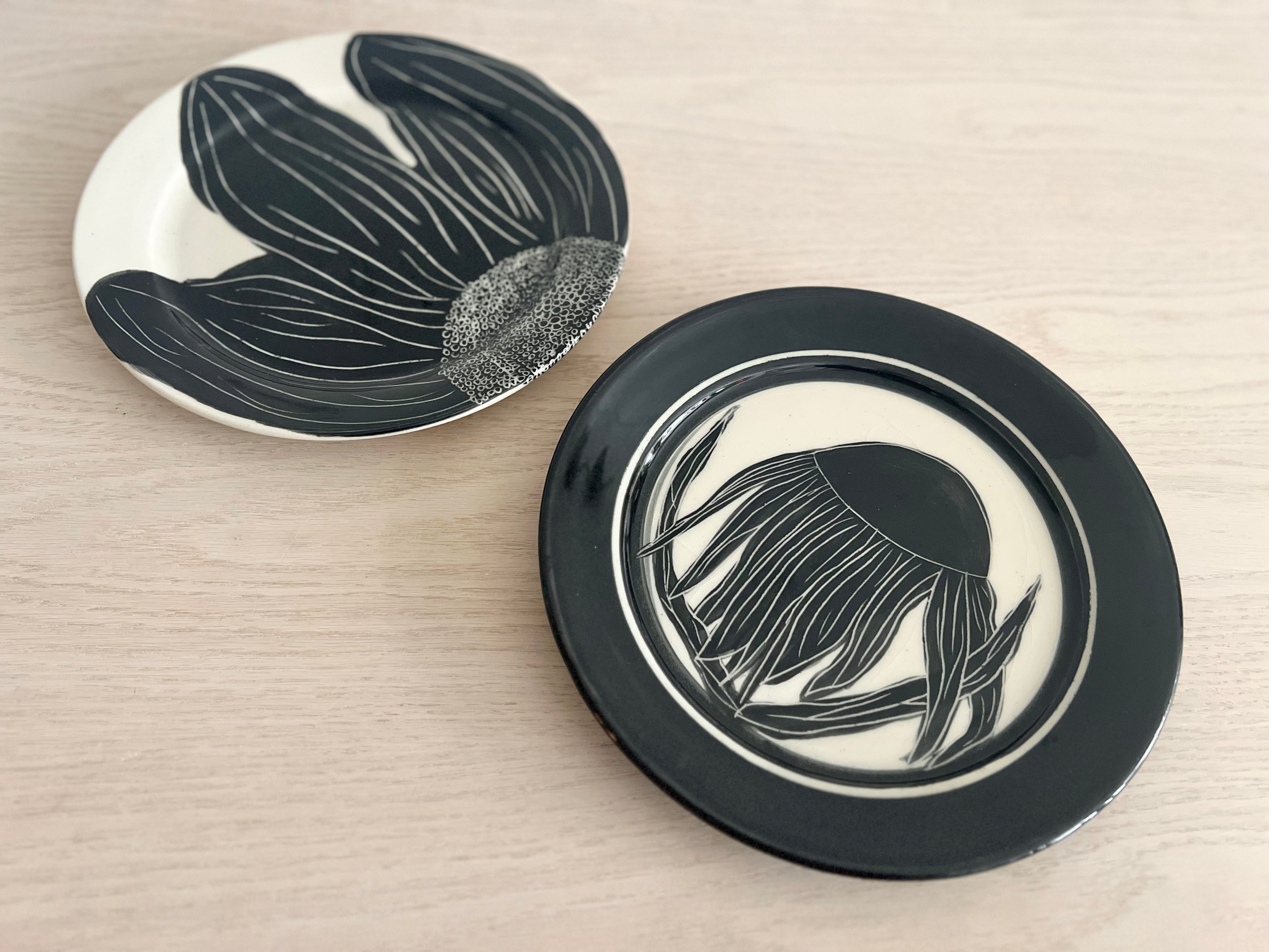 Ceramic Dinner Plates by Susan Balto & Bob Jappe