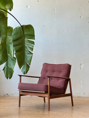 Teak Lounge Chair By Kofod Larsen