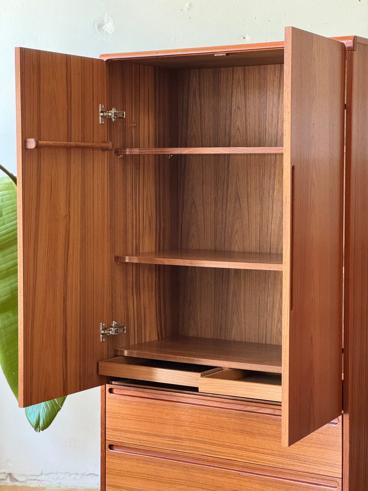 Danish Gentlemen’s Chest | Wardrobe in Teak