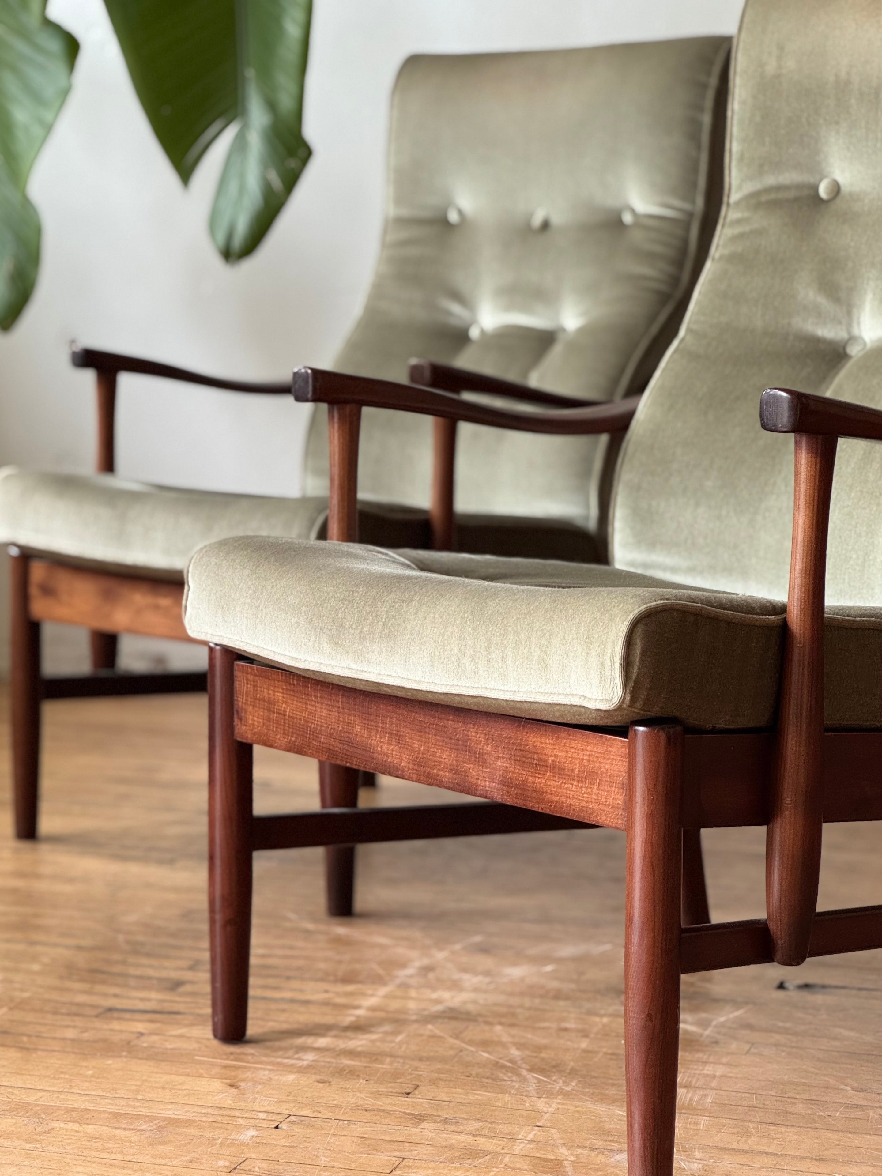 Danish Lounge Chair in Beech #3733