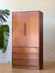Danish Gentlemen’s Chest | Wardrobe in Teak