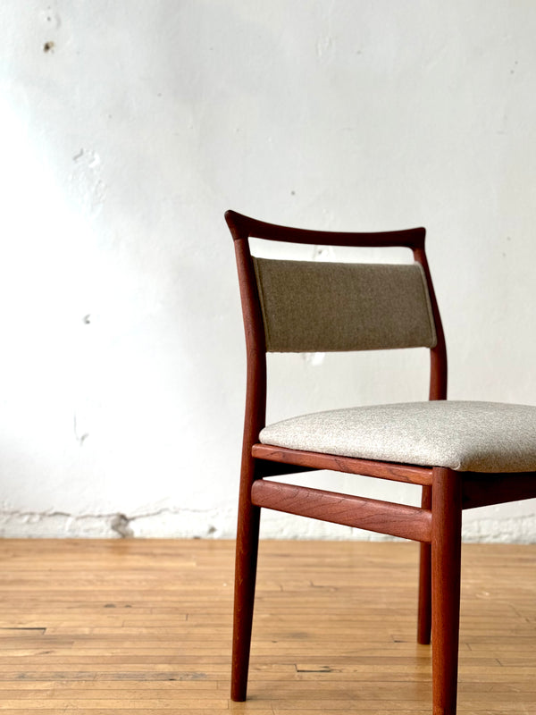 Teak Side Chair By Erling Torvitz