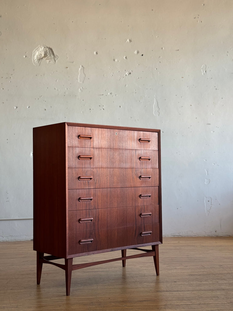 Danish Chest Of Drawers In Teak #171-1