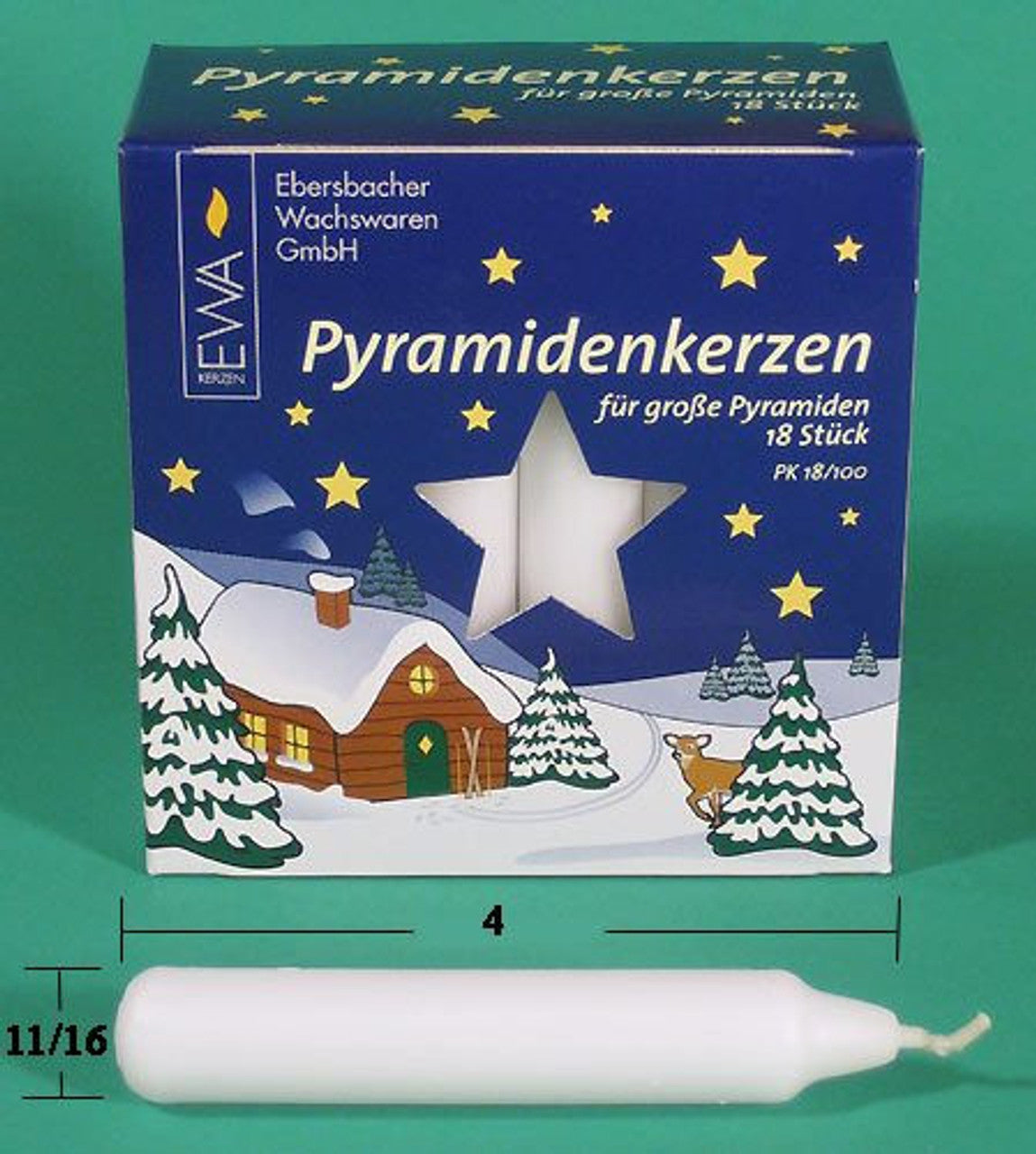 Large 17mm Candle: Individual