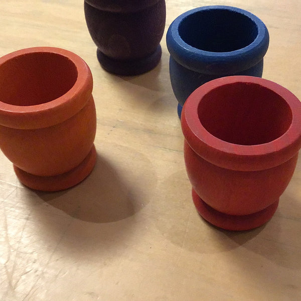 Naturally Dyed Egg/Treasure Cups