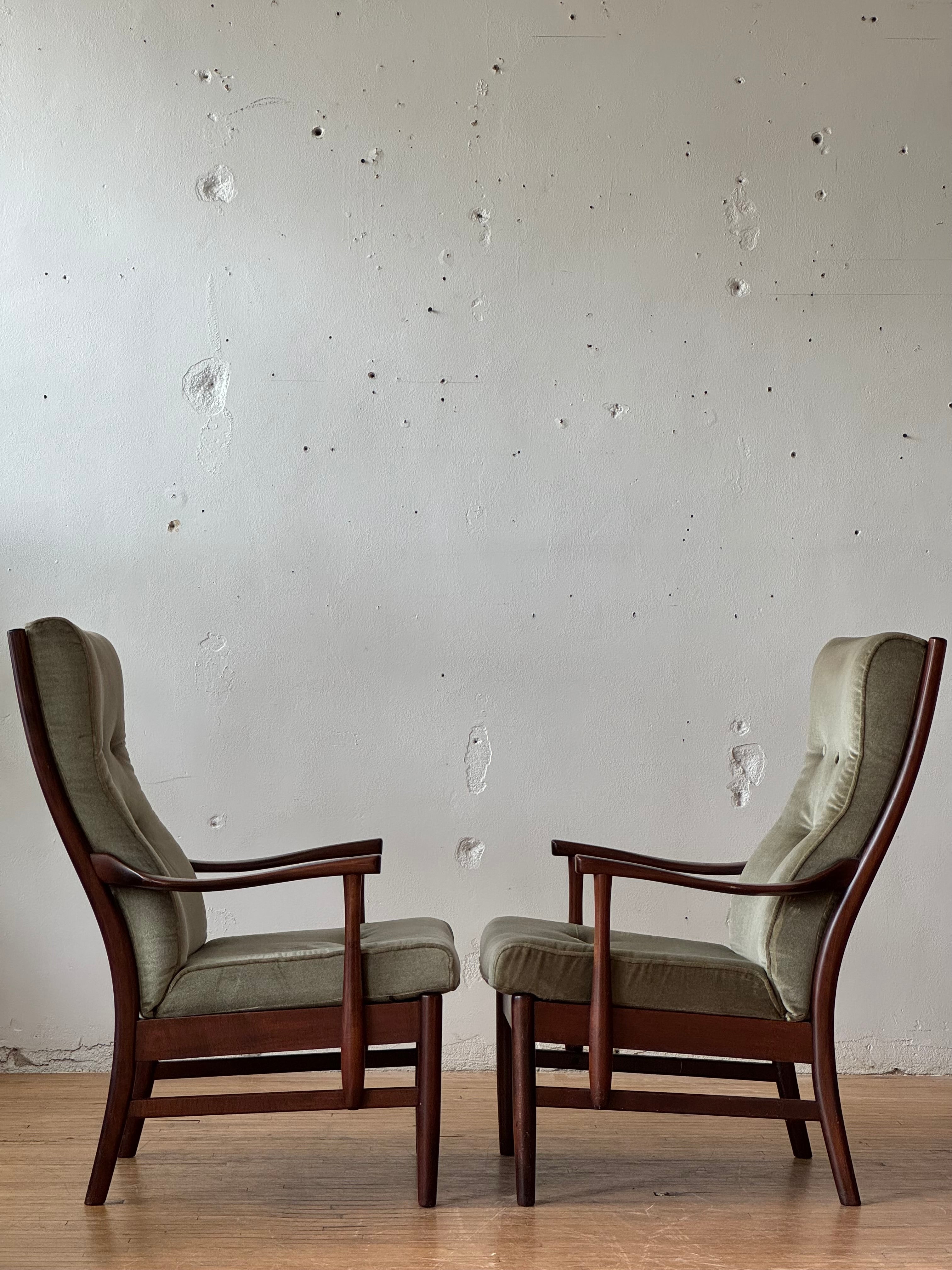 Danish Lounge Chair in Beech #3733