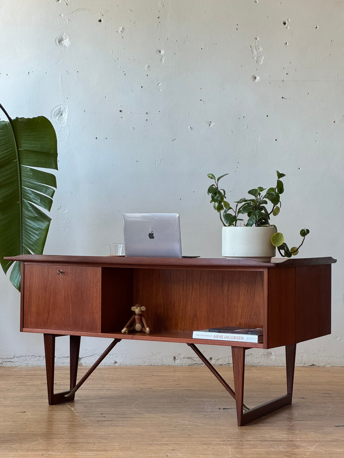 Danish Desk In Teak Designed by Peter Lovig Nielsen