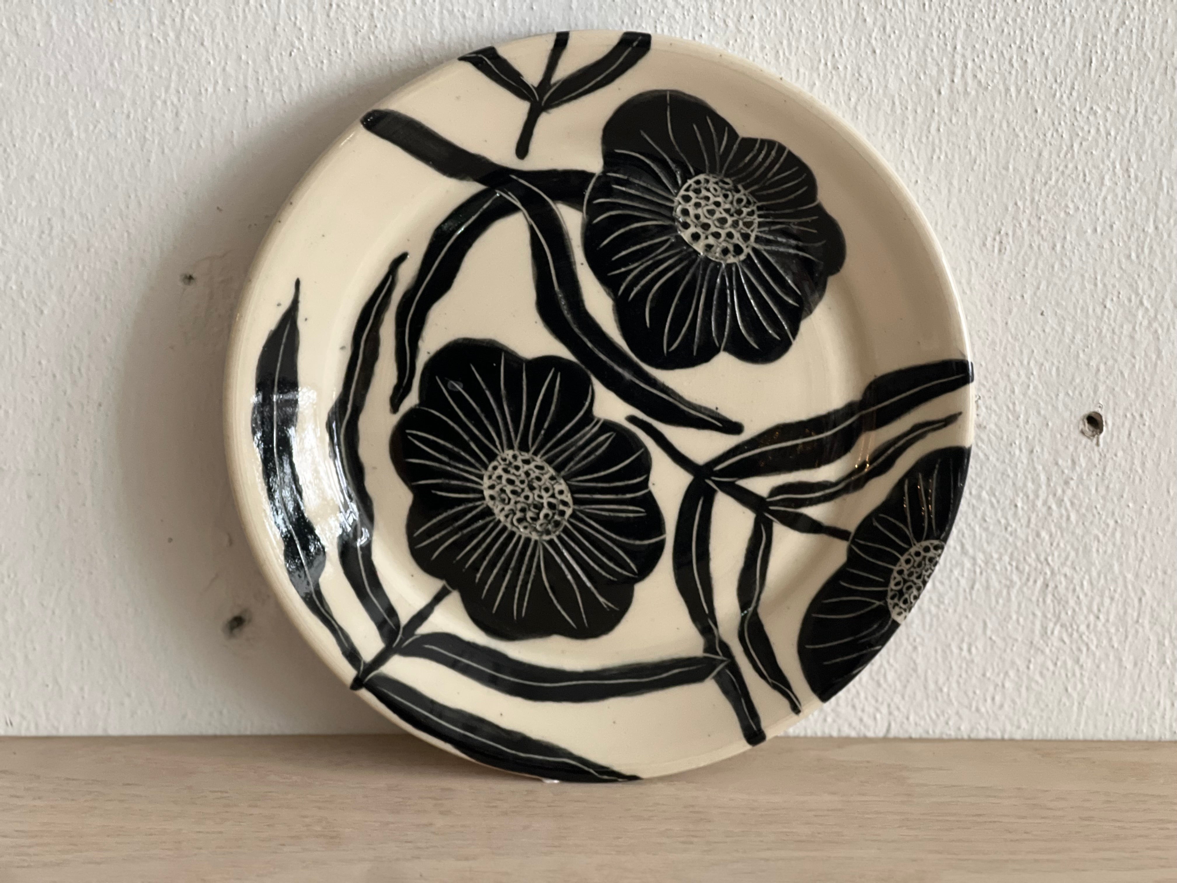 Ceramic Salad Plates by Susan Balto & Bob Jappe