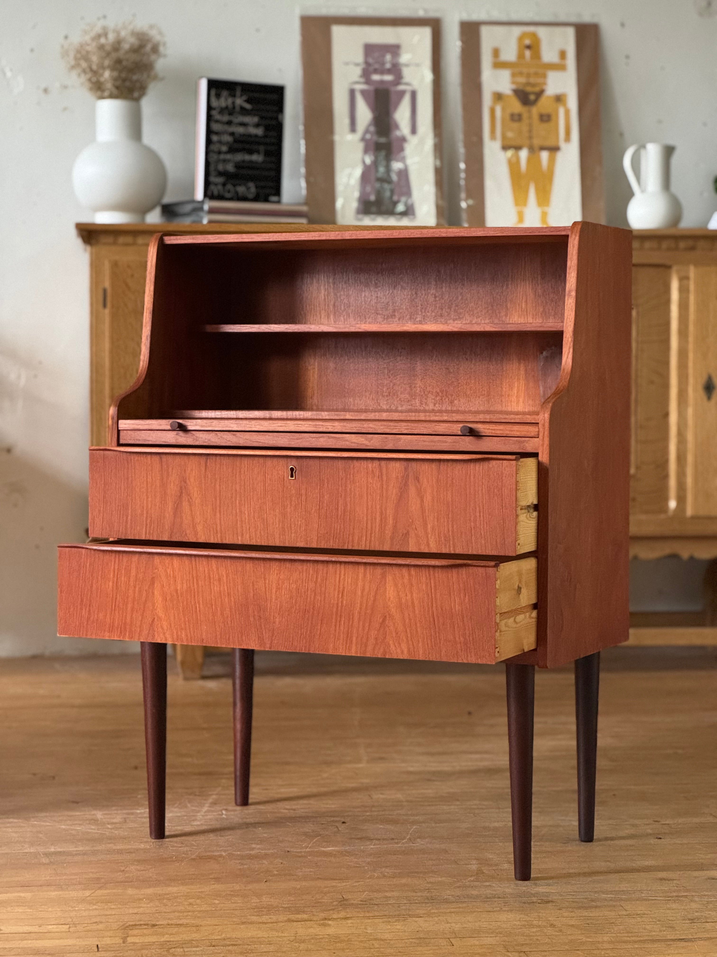Teak Secretary #987