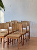 Set of 6 Danish Oak Dining Chairs by Henning Kjaernulf