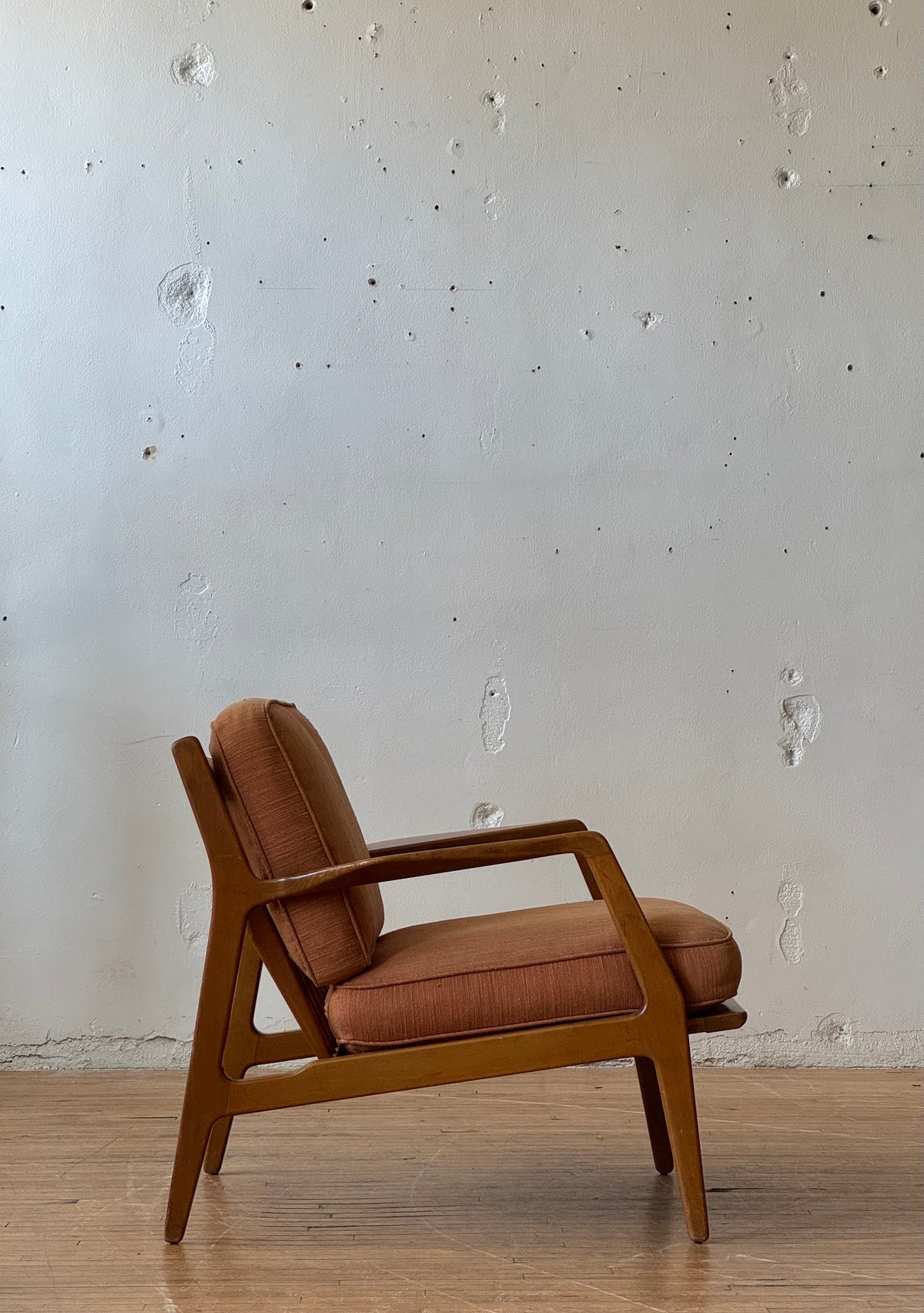Danish Lounge Chair By Lawrence Peabody For Selig of Denmark