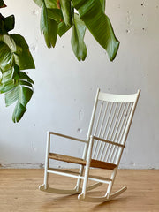ON HOLD-J16 Danish Modern Rocking Chair by Hans J. Wegner