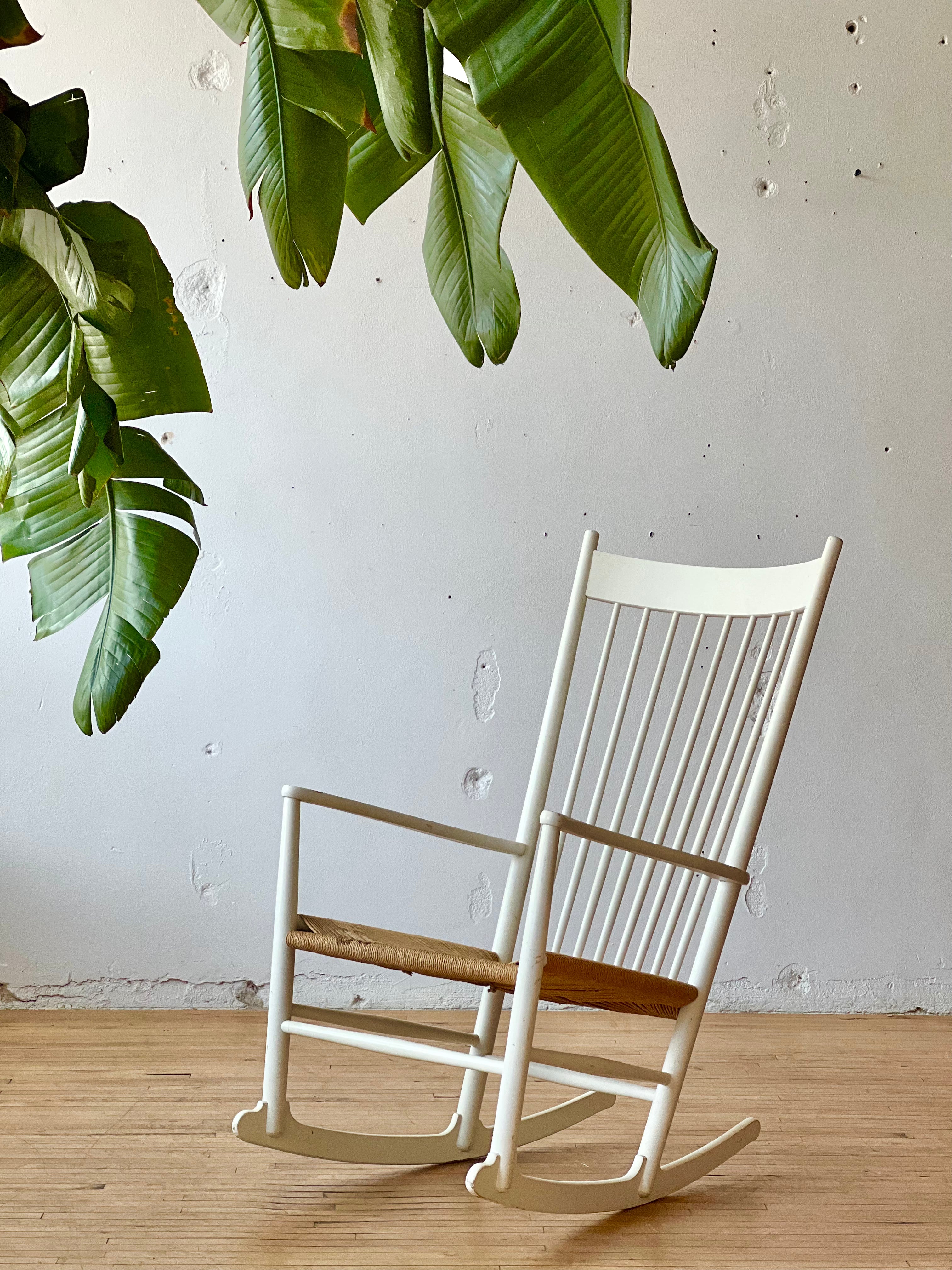 ON HOLD-J16 Danish Modern Rocking Chair by Hans J. Wegner