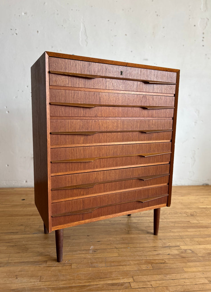 Danish Teak Chest of Drawers #34