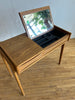 Danish Oak Vanity / Dressing Table with Mirror #161