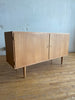 Danish Modern Sideboard with Locking Doors in Oak #105