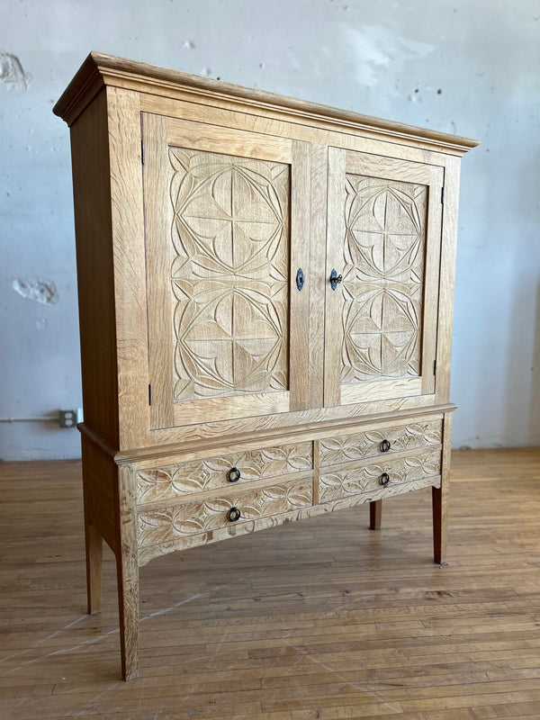 Oak Cabinet in the Style of Henning Kjaernulf #77