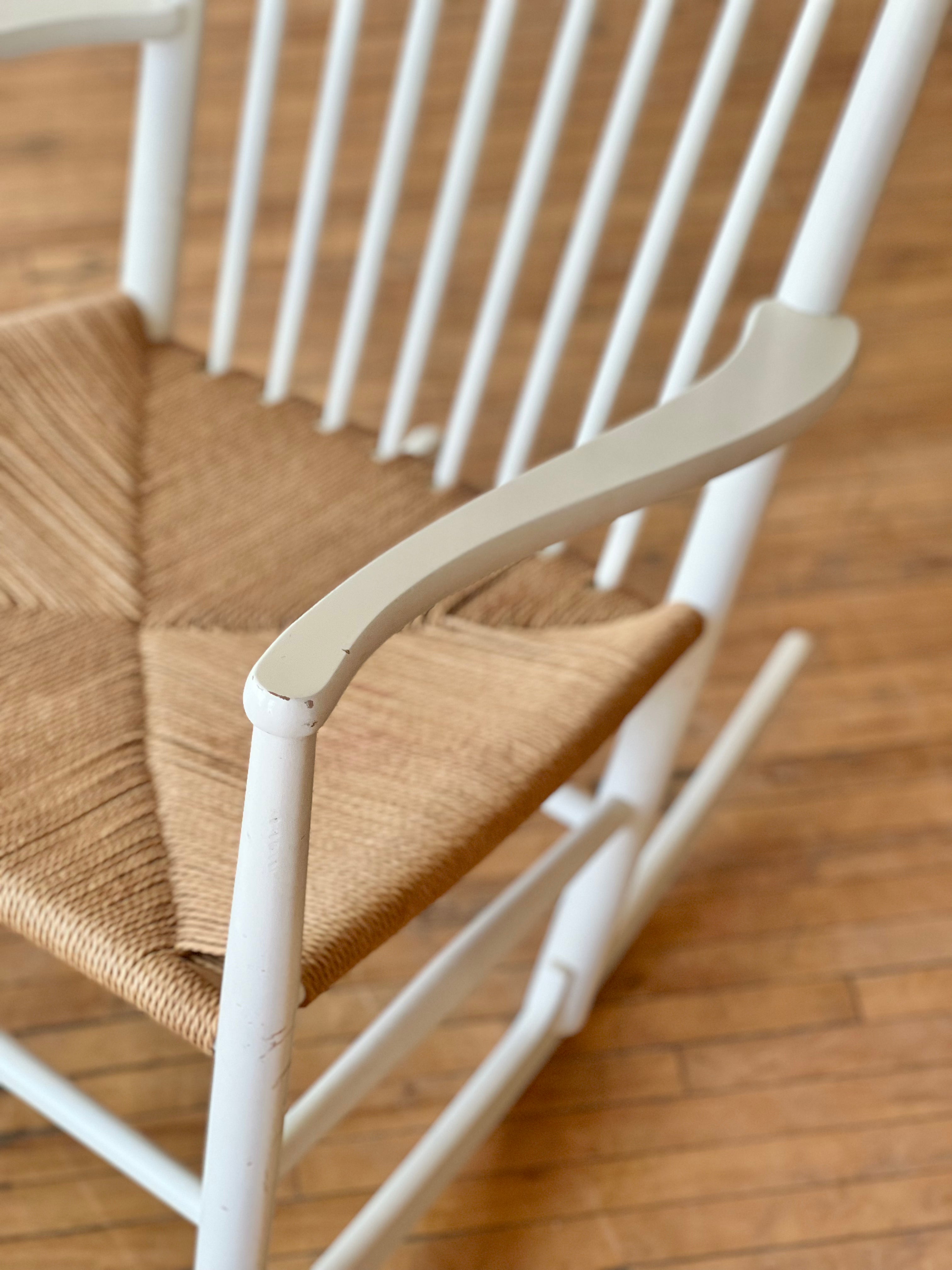 ON HOLD-J16 Danish Modern Rocking Chair by Hans J. Wegner
