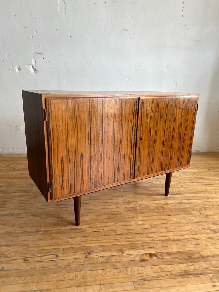 Rosewood Sideboard with Locking Doors by Hundevad #178