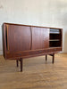 Danish Modern Teak Highboard / Sideboard #1041-205